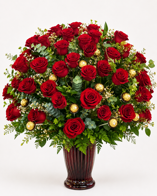 Roses & Chocolate Indulgence