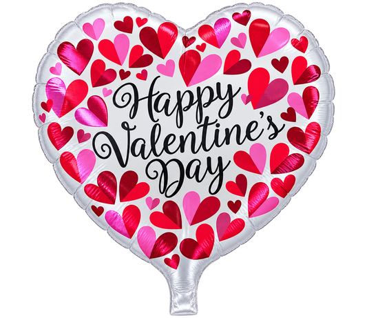 Happy Valentine's Day balloon add-on for flower delivery in Fort Myers